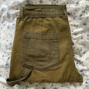 BDG Two Tone Olive Green Cargo Pants